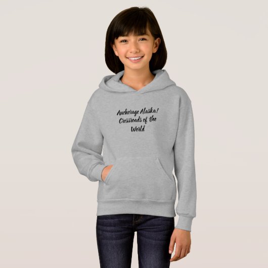 Anchorage Alaska Crossroads Hoodie (Vorne ganz)