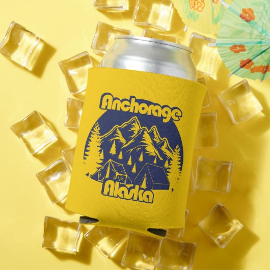 Anchorage Alaska Dosenkühler (In Situ Sommer)