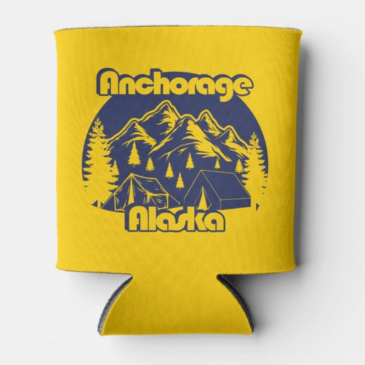Anchorage Alaska Dosenkühler (Vorderseite)