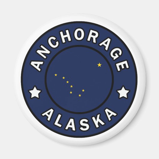 Anchorage Alaska Magnet (Vorne)