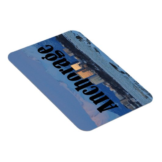 Anchorage Alaska Magnet (Rechte Seite)