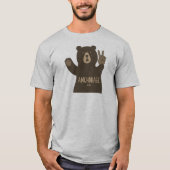 Anchorage Alaska Peace Bear T-Shirt (Vorderseite)
