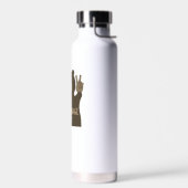 Anchorage Alaska Peace Bear Trinkflasche (Links)