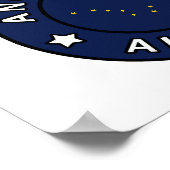 Anchorage Alaska Poster (Ecke)