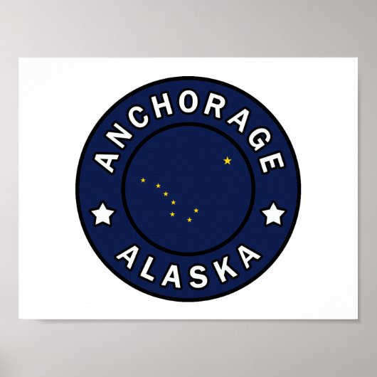 Anchorage Alaska Poster (Vorne)