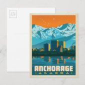 Anchorage, Alaska Postkarte (Vorne/Hinten)