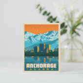 Anchorage, Alaska Postkarte (Stehend Vorderseite)