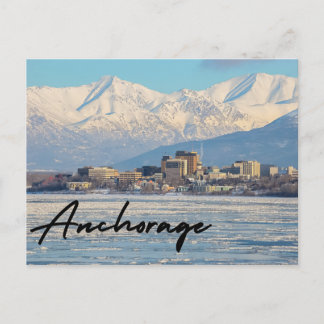 Anchorage Alaska Postkarte