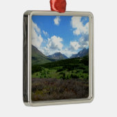 Anchorage Alaska Silbernes Ornament (Rechts)