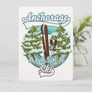 Anchorage Alaska Ski Logo