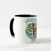Anchorage Alaska Ski Logo Tasse (Vorderseite Links)