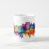 Anchorage Alaska Skyline Kaffeetasse (Mittel)