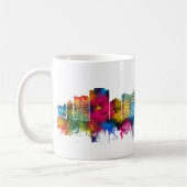 Anchorage Alaska Skyline Kaffeetasse (Links)
