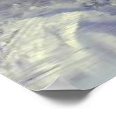 Anchorage Alaska Skyline Poster (Ecke)