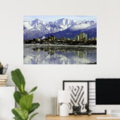 Anchorage Alaska Skyline Poster (Heimbüro)
