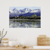 Anchorage Alaska Skyline Poster (Küche)