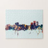 Anchorage Alaska Skyline Puzzle (Horizontal)