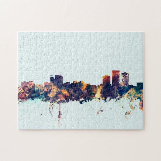 Anchorage Alaska Skyline Puzzle (Horizontal)