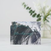 Anchorage Alaska Stausturm Postkarte (Stehend Vorderseite)