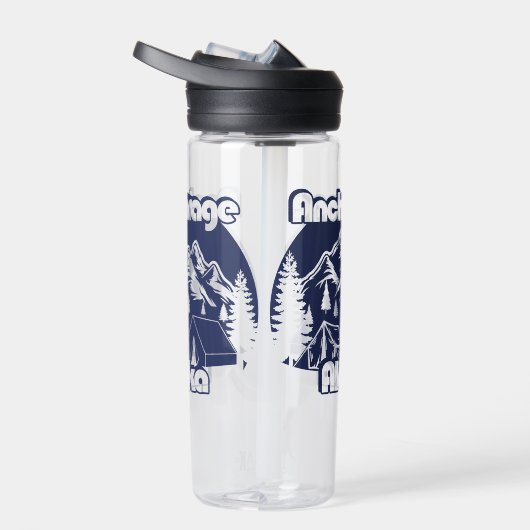 Anchorage Alaska Trinkflasche (Rechts)