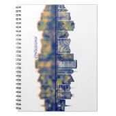 Anchorage Skyline Notizblock (Vorderseite)