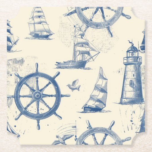 Anchored Bliss Napkins Untersetzer (Vorderseite)