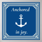 Anchored in Joy  Poster (Vorne)