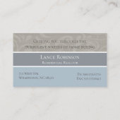 Anchored Neutrals Visitenkarte (Rückseite)