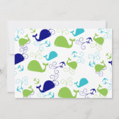 Anchors-a-Whale Einladung (Rückseite)