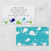 Anchors-a-Whale Visitenkarte (Vorne/Hinten)