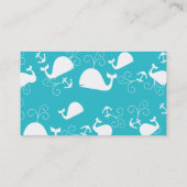 Anchors-a-Whale Visitenkarte (Rückseite)