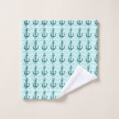 Anchors Away Handtuch Set (Waschlappen)