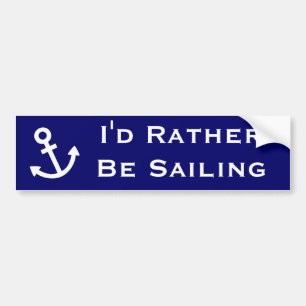 Anchors Aweigh Autoaufkleber
