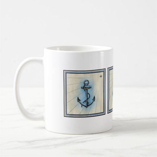 Anchors Aweigh Kaffeetasse (Links)