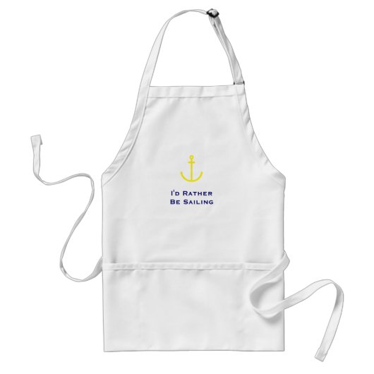 Anchors Aweigh Schürze (Vorne)
