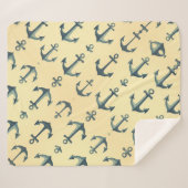 Anchors Aweigh Sherpadecke (Vorderseite (Horizontal))