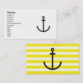 Anchors Aweigh Visitenkarte (Vorne/Hinten)