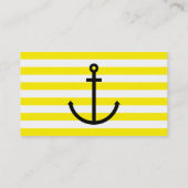 Anchors Aweigh Visitenkarte (Rückseite)