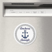Anchors Aweigh White Magnet (In Situ (Geschirrspüler))