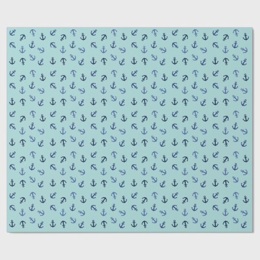 Anchors Summer Geschenkpapier (Flach)