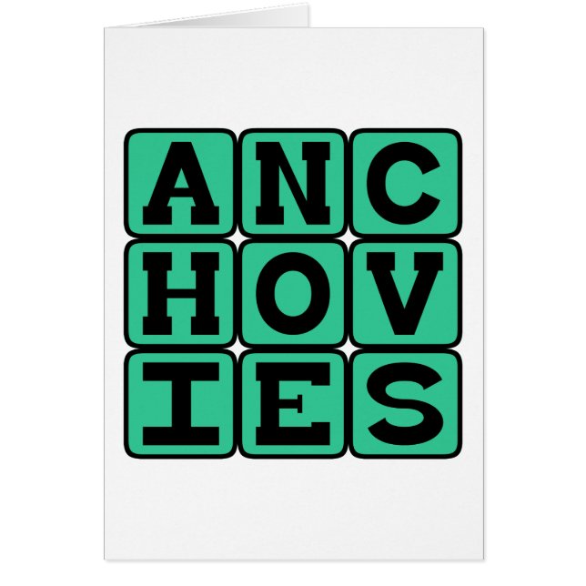 Anchovis, Pizza Topping (Vorne)
