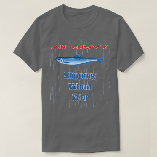 Anchovy Slippery When Nest T-Shirt (Design vorne)