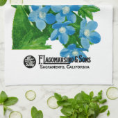 Anchusa-Samen-Paket-Aufkleber Handtuch (Gefaltet)
