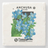 Anchusa Steinuntersetzer (Vorderseite)