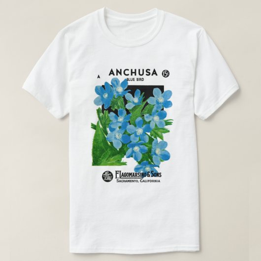 Anchusa T-Shirt (Design vorne)