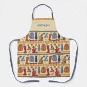 Ancient Ägypten ägyptische Grafik als angenommen Schürze (Vorderseite)