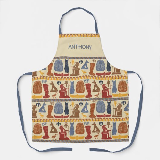 Ancient Ägypten ägyptische Grafik als angenommen Schürze (Vorderseite)