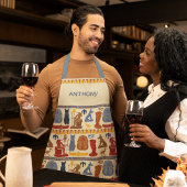 Ancient Ägypten ägyptische Grafik als angenommen Schürze