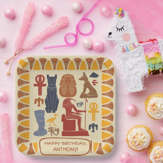 Ancient Ägypten betrachtete Custom Party Pappteller (Party)