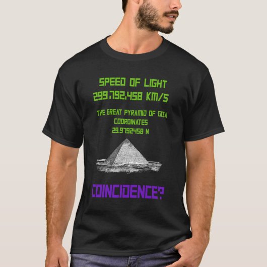 Ancient Alien Astronaut Pyramid Theorist UFO T-Shirt (Vorderseite)